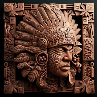 3D model aztec (STL)